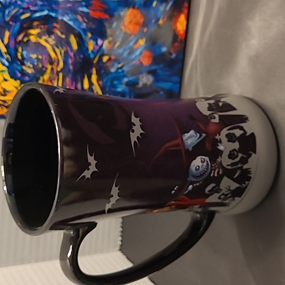 💀Nightmare before christmas LG cetamic mug & 8x10 canvas collectables - Picture 4 of 11